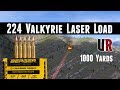 Amazing 224 Valkyrie Berger 80.5 Grain Load at 1000 Yards