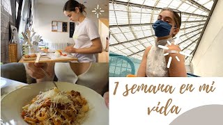 1 semana en mi vida | me vacuno, recetas, limpieza, unboxing...