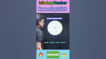 Missing Number Reasoning Short Tricks #ssccgl #ssc #sscchsl