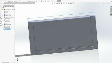 Pencil Box Solidworks