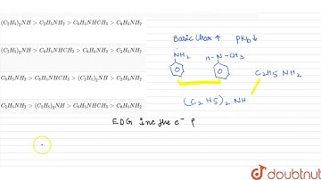 Point out the correct decreasing order of `pK_(b)` values of following a