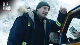 Santa Pays The Price For Betraying Nels Liam Neeson Cold Pursuit