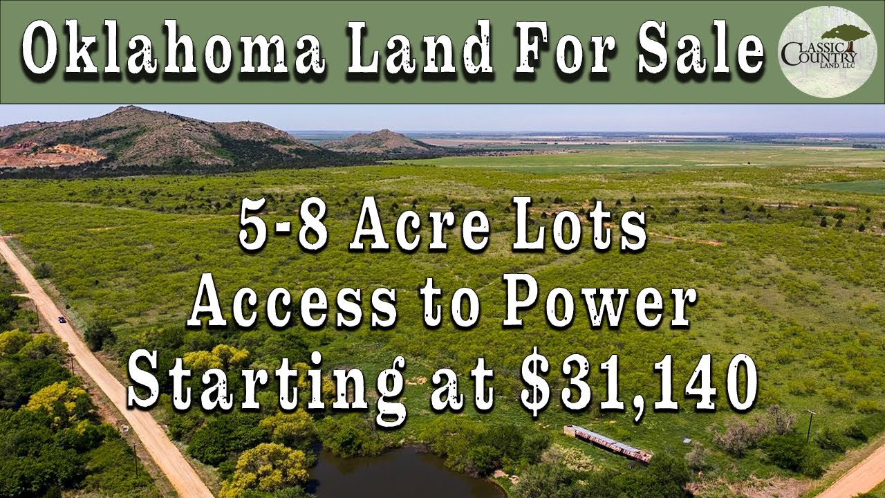 Oklahoma Land For SaleHackberry Fields, Greer Co., OK YouTube