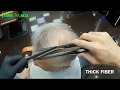 Fix Balding & thinning Spots  l Hair Building Fibers l THICK FIBER