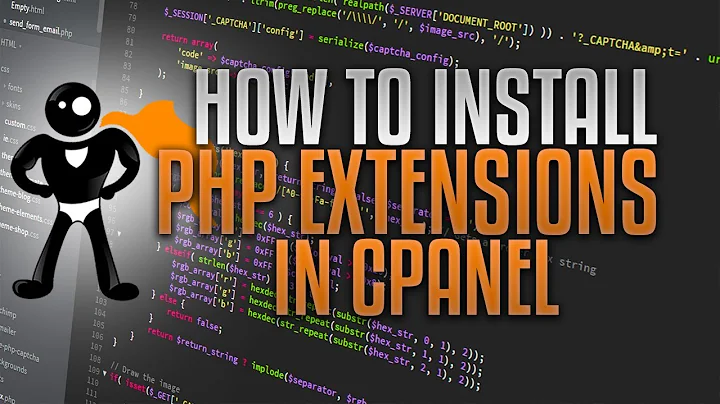 How To Install PHP Extensions Inside cPanel