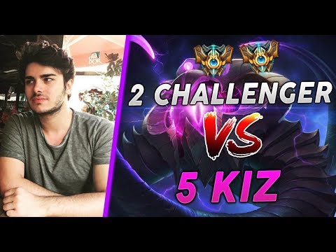 2 CHALLENGER VS 5 KIZ