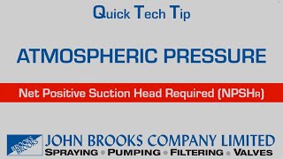 Famous Net Positive Suction Head Required (NPSHr) and Atmospheric Pressure by John Brooks Company Net Worth