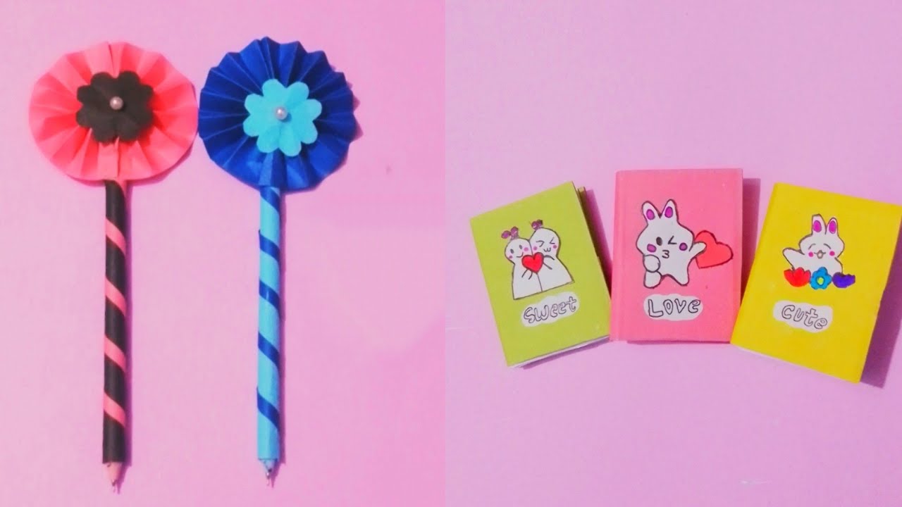 2 easy paper crafts ideas/ Diy paper crafts - YouTube