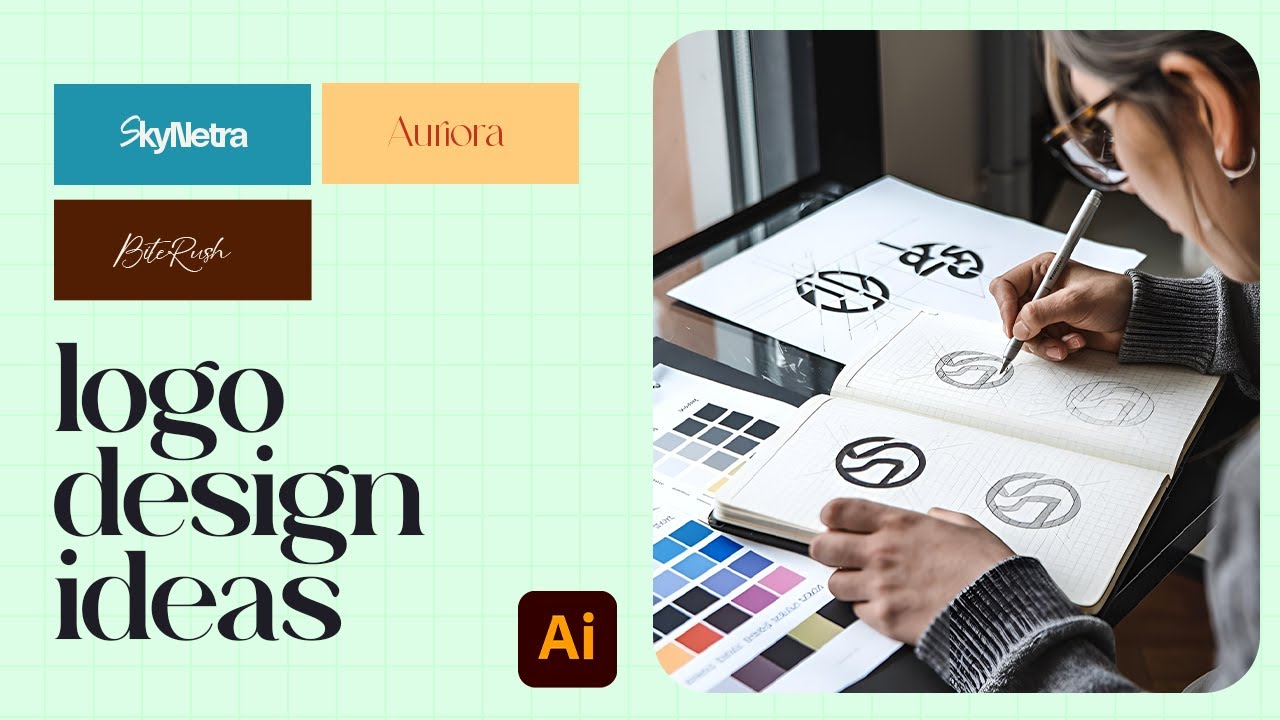 🖌️ How to Make Modern Trendy Logos in Hindi | Creative Logo Design Ideas 2025 🌟
