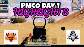 PMCO GROUP STAGE DAY 1 HIGHLIGHTS