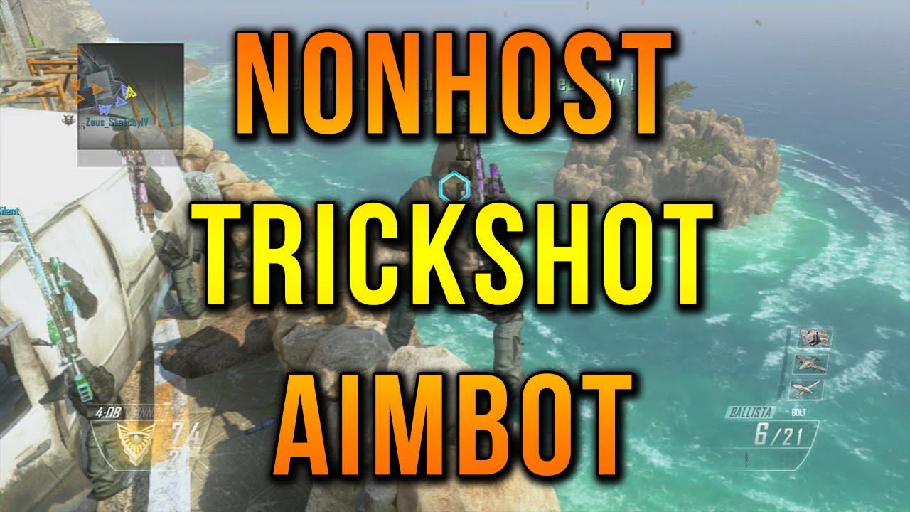 Nonhost Trickshot Aimbot - (BO2 Out Of Map Trickshotting)