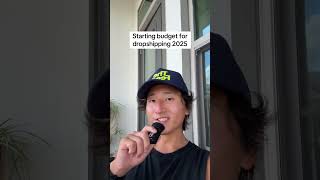 Best budget to start dropshipping in 2025