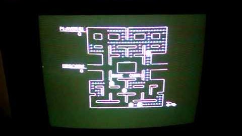 Pacman on Apple IIe