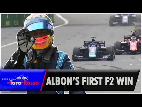 Alex Albon's First F2 Win - Azerbaijan (2018)