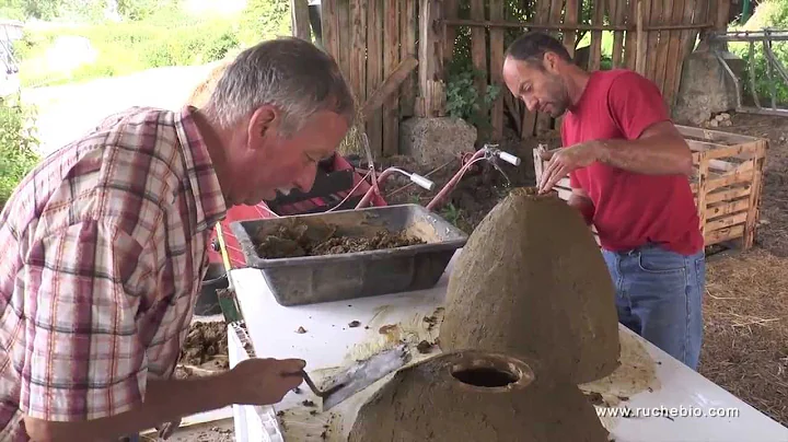 The Sunhive - how to cover a skep beehive  - Weiss...