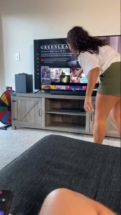 TOUCHSCREEN TV PRANK ON MY GIRLFRIEND 😂 #shorts