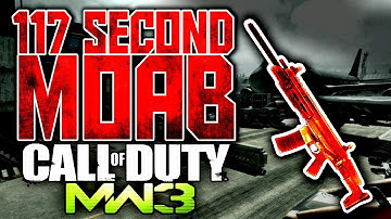 MW3: FAST *117 SECOND MOAB* ON TERMINAL USING THE "GOD GUN" (Modern Warfare 3 Gameplay)