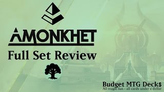 Amonkhet | Full Set Review | Green