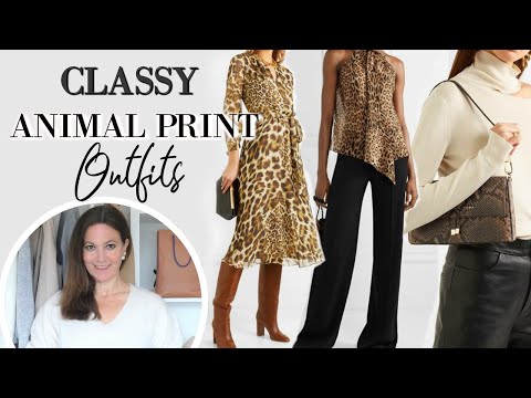Classy Elegant Animal Print Outfits for Women | Fashion Over
