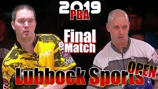 2019 Bowling - Pba Bowling Lubbock Sports Open Final - Sean Rash Vs. Allen