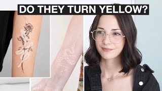 Whats Up With White Ink Tattoos? How About White Ink Over Blackout Tattoos?