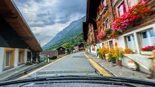 Driving from Brienz to Interlaken on a fresh morning ?? Switzerland 4K