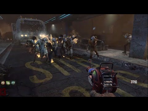 Call of Duty Black Ops 2 Zombies: TranZit Solo Gameplay (No Commentary)