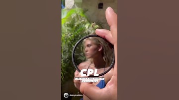 Portrait photographers NEED a circular polarizing lens filter (CPL) for their portraits!