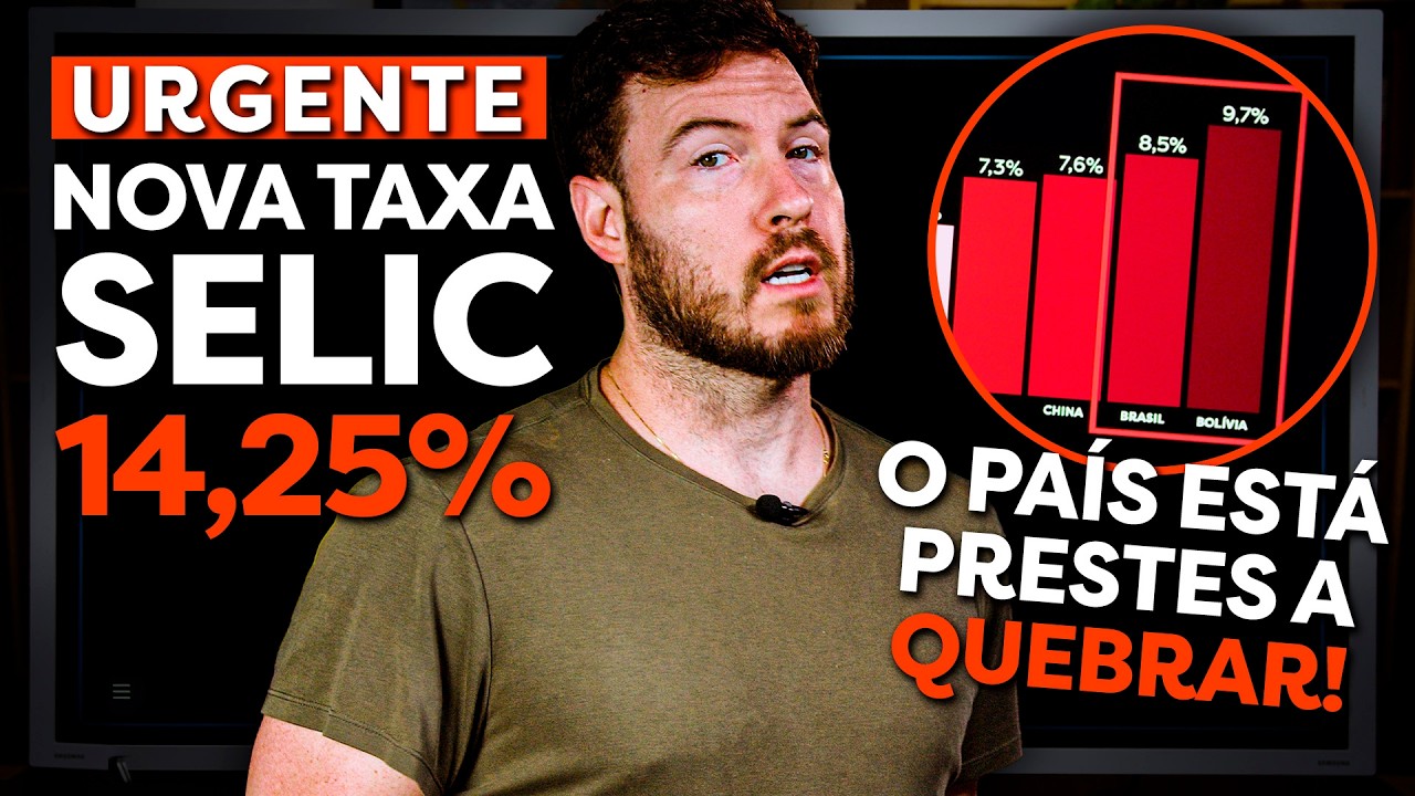 A CRISE CHEGOU! O QUE FAZER COM O SEU DINHEIRO? | TAXA SELIC EM 14,25%