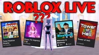 PLAYING ROBLOX GAMES WITH SUBS LIVE + TRYING TO REACH 3k ON STREAM - 5/18/24