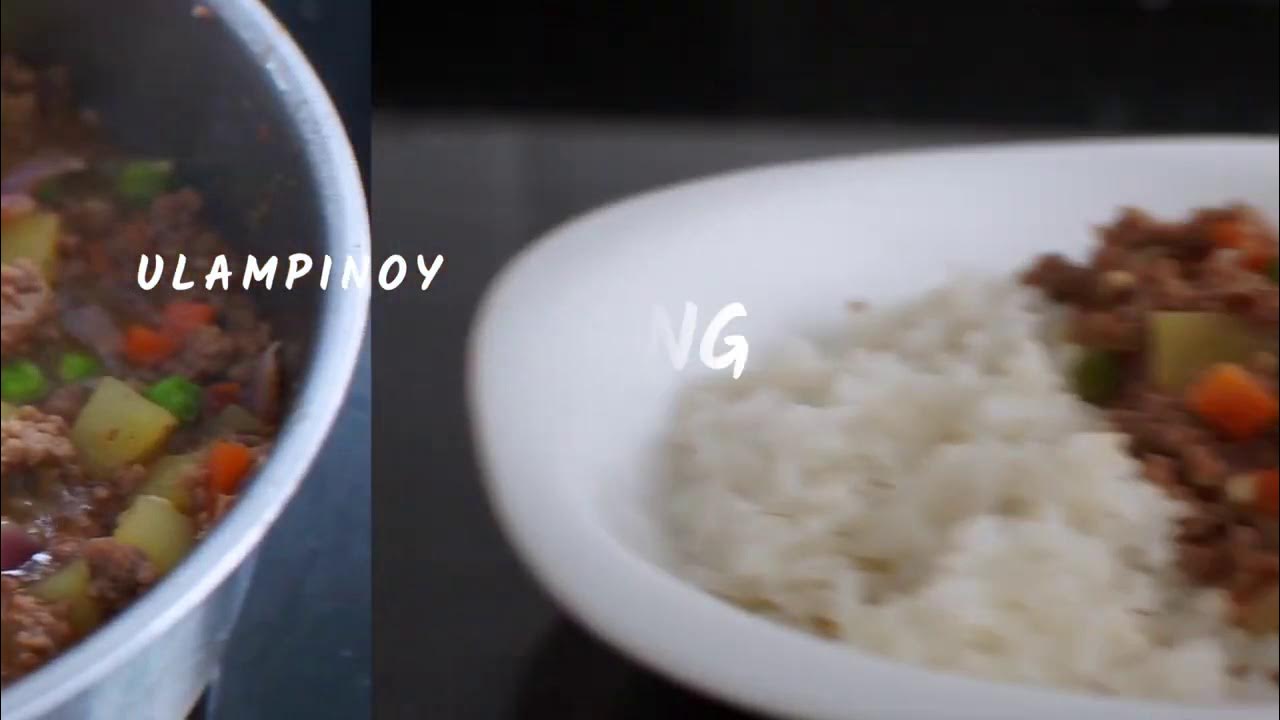 Pork Giniling Ulam Pinoy YouTube