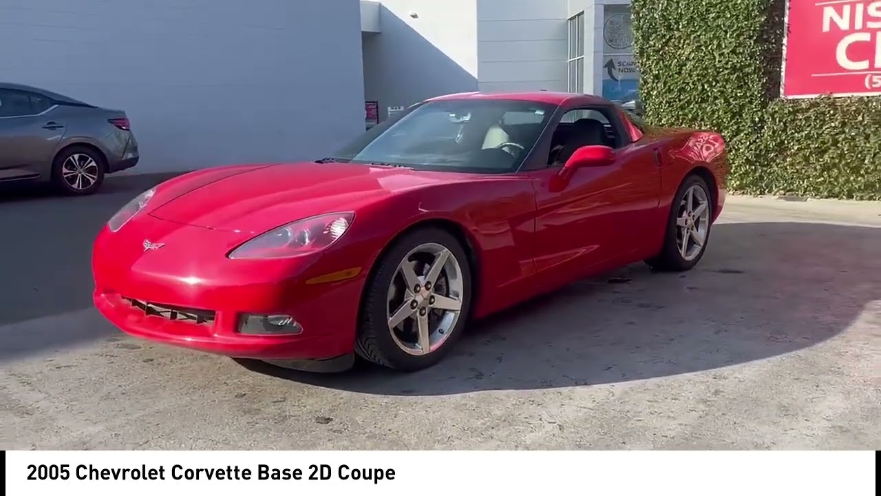 2005 Chevrolet Corvette Victory Red Ebony w/Highwear Nuance