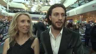 Marvel s Avengers Age of Ultron Aaron Taylor-Johnson Quicksilver Europe Premiere Interview