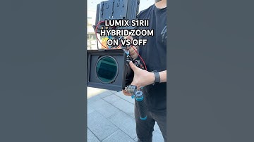 This Hybrid Zoom on the new SIRII is INSANE  😱 Available for the S9, S5II, S5IIX 📷  #LUMIX #S1RII