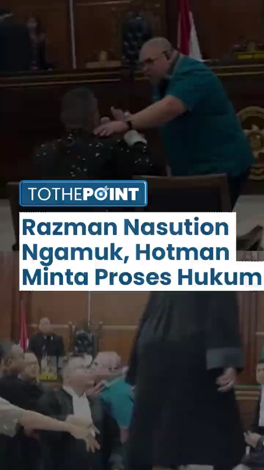 Razman \u0026 Timnya Ngamuk di Persidangan sampai Injak-injak Meja Sidang, Hotman Minta Diproses Hukum