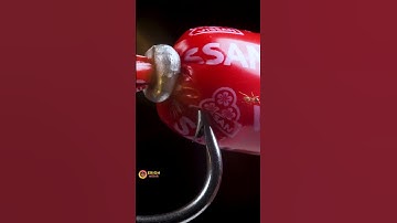 Sausage and Fishing Hook #asmr #macro #closeup #satisfying