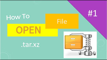.TAR.XZ - How to open it and use it Windows - FET #001
