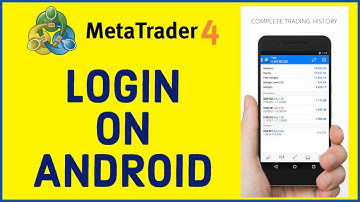 MetaTrader 4 Login: How to Login Sign In Metatrader 4 on Android Mobile 2022?