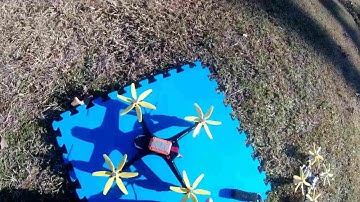 MJX Bugs B2W Running 6 Blade Props Music Video