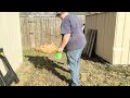 Real life poop scooping and bagging!