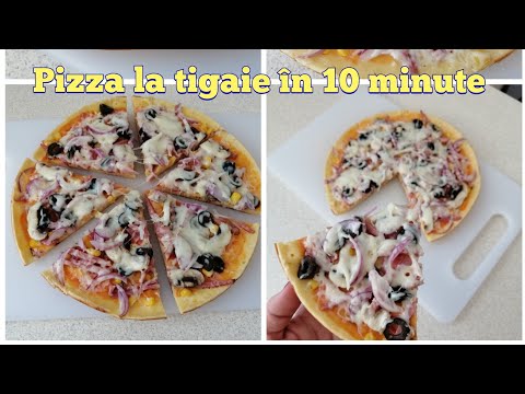 Video: Cum Se Face Pizza în 10 Minute