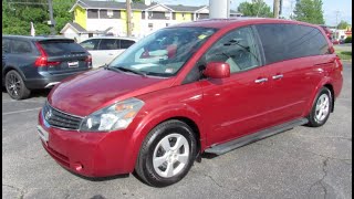 *SOLD* 2007 Nissan Quest 3.5 S Walkaround, Start up, Tour and Overview