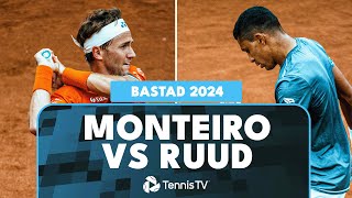 Thiago Monteiro Brilliant Performance Against Casper Ruud! | Bastad 2024 screenshot 4