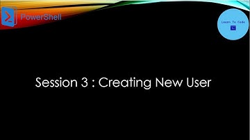 #powershell Creating a New User and adding that User into Administrators Group