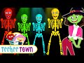 Dancing Party With Skeletons | Fun Spooky Kids Songs By Teehee Town