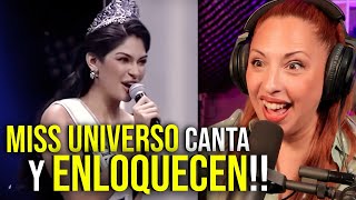 MISS UNIVERSO | NADIE ESPERABA que Ella CANTARA | VOCAL COACH Reaction &amp; Analysis