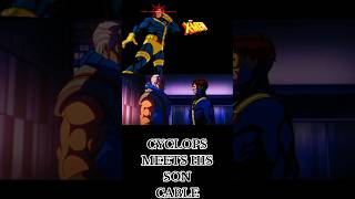 Cyclops Meets His Son Cable #xmen97 #xmen #marvel #xmenedit