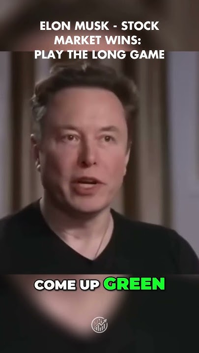 Elon Musk - Stock Market Wins: Play the Long Game - YouTube
