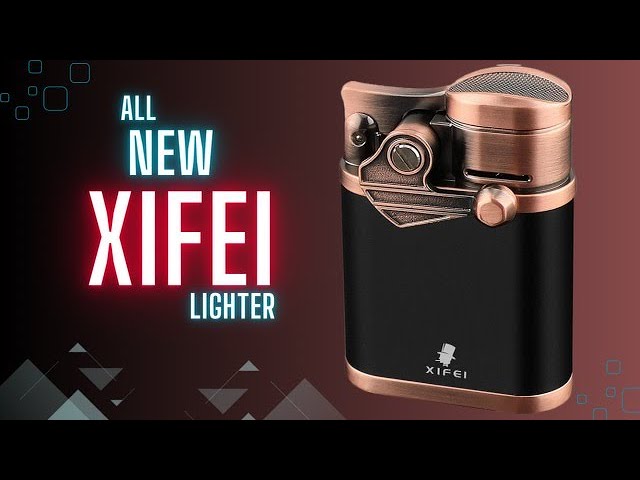 XIFEI Cigar Torch Lighter Review / Quad Torch / Windproof Rocker Arm  Lighter 