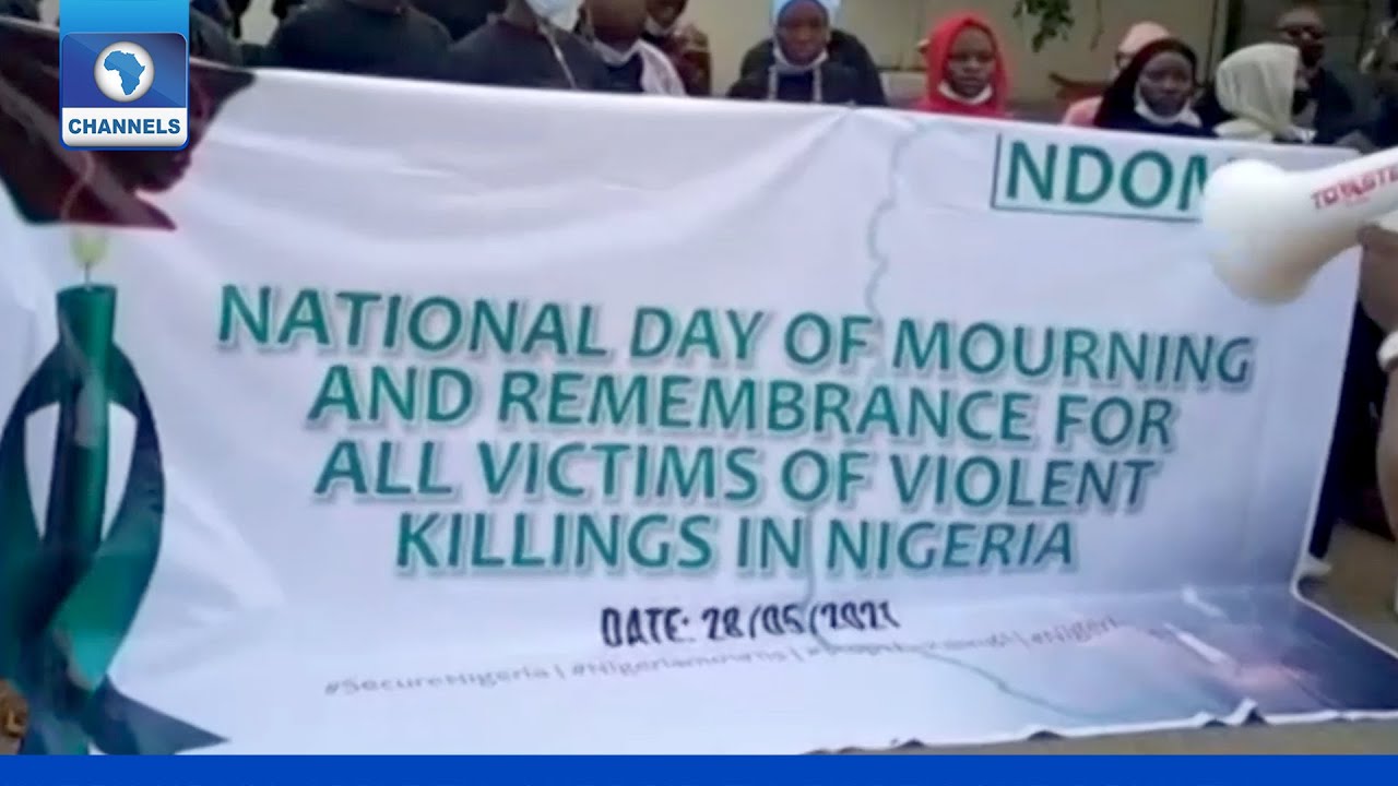 Members Of Civil Society Groups Protest, Condemn Killings In Nigeria